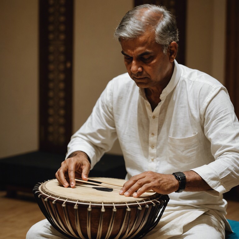 An instrumental explosion of emotions using multiple tabla sets to create a thunderous, intricate soundscape that reflects the complexity of anger and the beauty of hindustani rhythmic patterns.