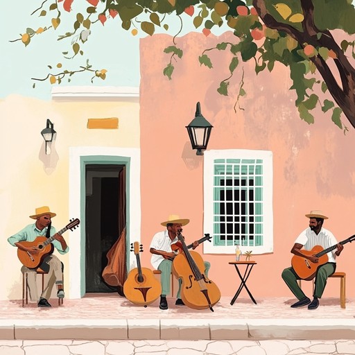 Warm and inviting, this instrumental weaves afro cuban rhythms with heartwarming melodies, creating an ambiance of nostalgic tropical peace.