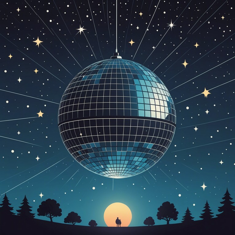 Drawing inspiration from the shimmering disco balls of the 70s, stardust groove lights blends classic disco beats with a modern ethereal twist to create a soundscape that lifts the spirits and moves the feet. This track uses rich, airy synth textures to evoke a feeling of floating through a dance floor bathed in stardust.