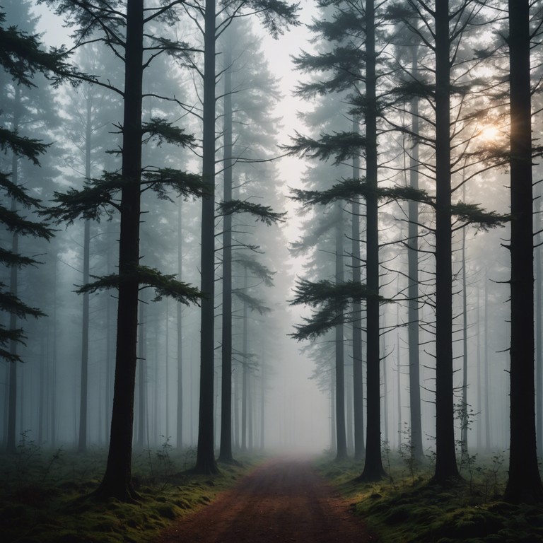 In this evocative piece, a solitary flute weaves ancient, haunting melodies over a backdrop of tense and foreboding string harmonies, invoking the spirits of long gone ancestors who roam through mist covered landscapes. The song creates an atmosphere of suspense and reverence, as if uncovering forgotten wisdom and untold stories from the depths of time.