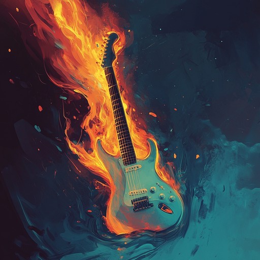 An instrumental symphonic rock track where gritty electric guitars merge with powerful orchestral arrangements, inspiring a sense of rebirth and resilience