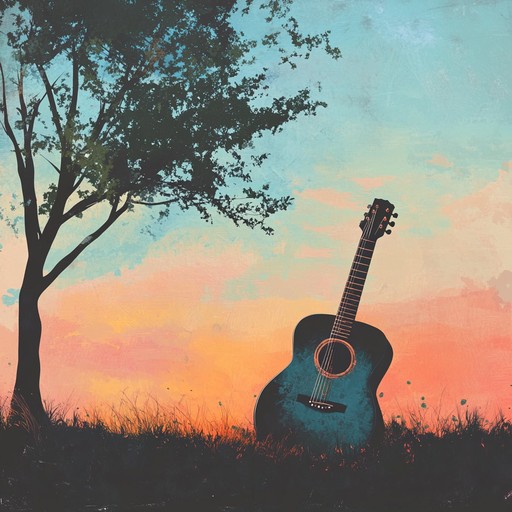 A soothing instrumental track featuring delicate acoustic guitar playing softly intertwined melodies that evoke feelings of optimism and tranquility. The music paints a peaceful landscape, inviting the listener to embrace warmth and hope.