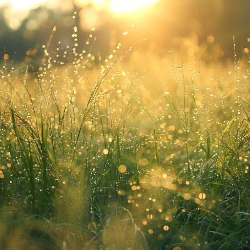 Morning dew and sunshine captures the tranquil beauty of a day’s first light with an acoustic guitar led melody. Soothing strings and subtle piano accompany the guitar to evoke feelings of hope, renewal, and optimism. This instrumental piece, with its moderately uplifting dynamic, paints an auditory picture of the morning sunlight dancing over dewy grass, offering a fresh start and infinite possibilities.