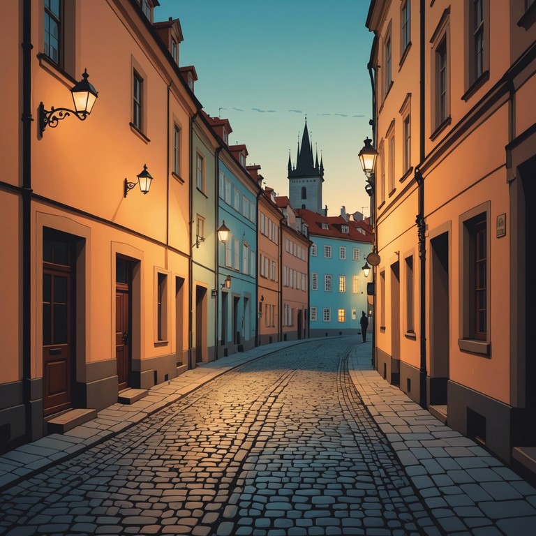 A clarinet weaves through the airs of old prague, carrying echoes of history and tradition, enveloping the listener in a tapestry of sentimental and reflective moods, perfect for introspective listening.