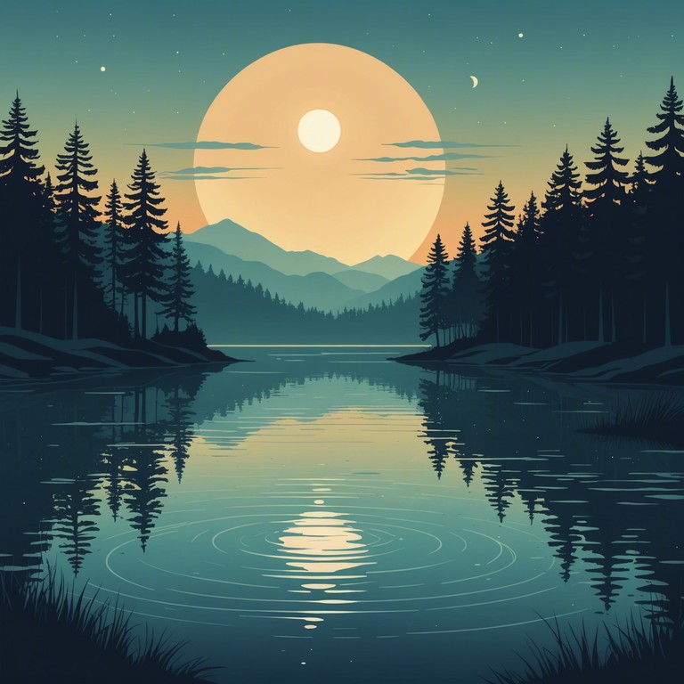 Imagine a sound that transports you to a serene lakeside under a starlit sky, where the gentle beats of trip hop blend with the soft whispers of nature. The track is both soothing and introspective, providing an introspective journey through tranquil soundscapes.