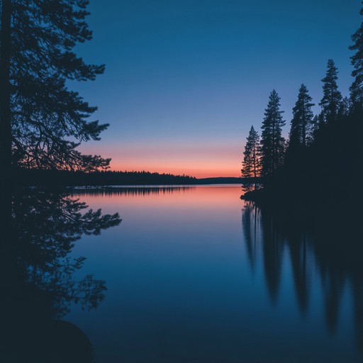 An instrumental piece that captures the essence of finland's calm and introspective nightfall, blending sophisticated harmonies with gentle rhythms to evoke the peaceful ambiance of the nordic twilight.