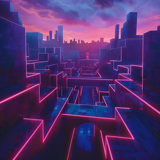 A gripping instrumental that captures the relentless pace of a chase through neon lit dystopian city streets. Layers of synths create a sense of urgency and paranoia, while driving percussion adds intensity. Ideal for capturing the essence of a cyberpunk thriller.