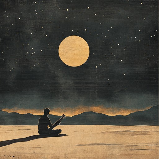 A haunting instrumental journey featuring the sitar, capturing the essence of solitude and introspection under a starlit sky. The melodies intertwine with the silence of the night, evoking feelings of longing and peaceful isolation.