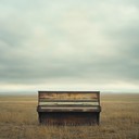 minimal piano piece conveying longing through soft, lingering notes