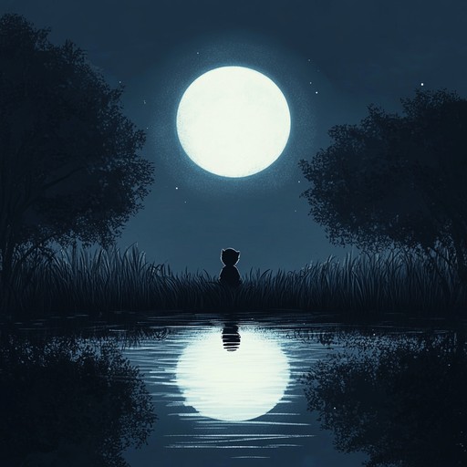 A deeply moving instrumental that captures the essence of late night introspection and sorrow in an anime setting. The music evokes a scene where the protagonist sits under the moon reflecting on lost love and silent battles, enhancing the melancholic atmosphere of the narrative.