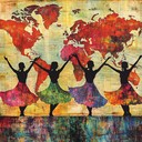 an energetic mix of global sounds celebrating cultural diversity