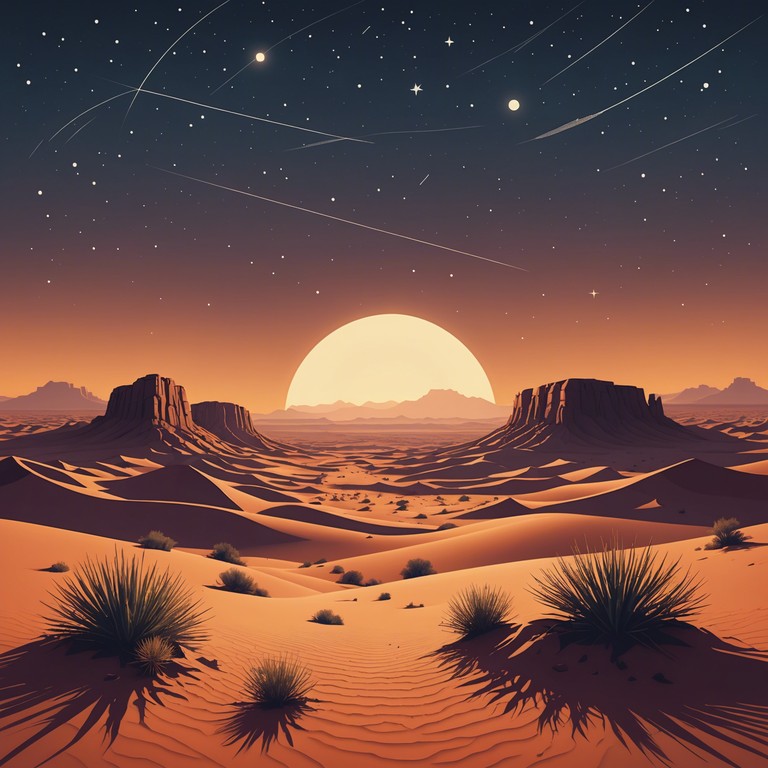 An evocative musical journey through the deserts of the world, mimicking the loneliness and mystery that these vast areas possess. Utilizing the ethereal sounds of a duduk, this piece delves deep into the soul of ancient civilizations and the silent stories their remains tell us today.