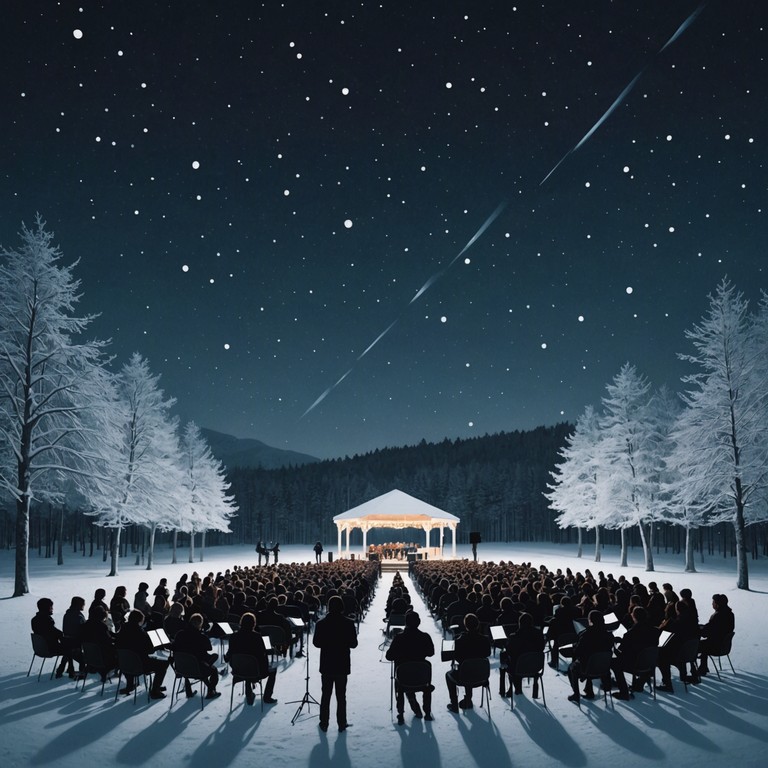 This alternative version offers a heartfelt symphonic tale that brings to life the magic and joy found only in the heart of the winter season. The large orchestral ensemble stands at the forefront, bringing together strings, brass, and woodwind sections in a masterful display of holiday cheer.