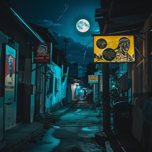 Echoing basslines and haunting melodies bring forth an unsettling reggae vibe, perfect for creating a mysterious and eerie ambiance. The track blends traditional reggae elements with a dark and foreboding mood.