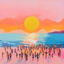 upbeat house music with funky and carefree summer elements.