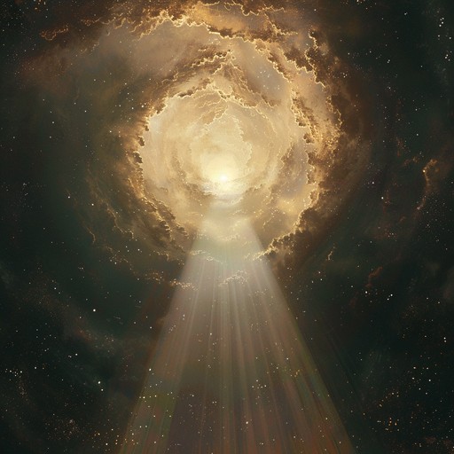A majestic and uplifting orchestral composition that captures the essence of a spiritual journey, evoking awe and reverence with ethereal strings, powerful brass, and sweeping harmonies. A majestic and uplifting orchestral composition that captures the essence of a spiritual journey, evoking awe and reverence with ethereal strings, powerful brass, and sweeping harmonies.
