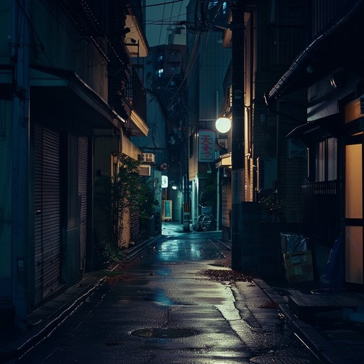 A synthpop melody steeped in mystery, evoking a shadowy urban landscape. The track features deep basslines and eerie synth notes, creating a perfect atmosphere for a night of secrets and intrigue.