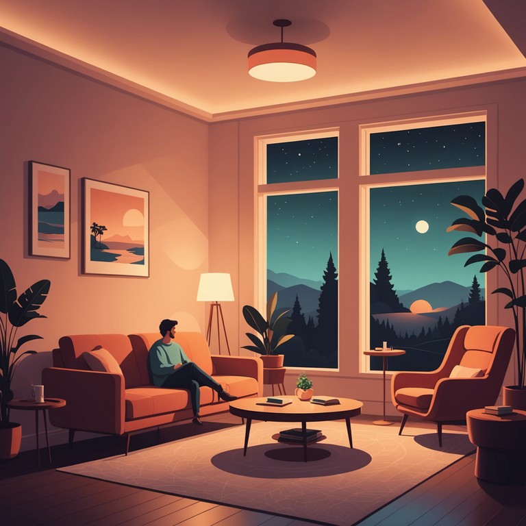 Imagine a soft, soul stirring melody that travels through the city streets at night, floating out of dimly lit lounges and into the heart of the listener. This alternative description emphasizes the urban environment and its influence on the smooth, flowing sound of the track.