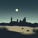 peaceful ambient music for nighttime meditation and introspection.