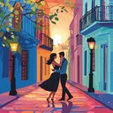 a lively and playful instrumental tango with whimsical melodies