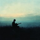 ethereal guitar whispers nuances of melancholic, twilight moments.