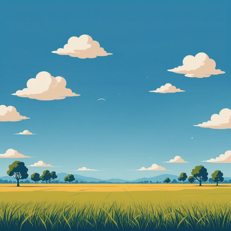 This instrumental track features a heartwarming and uplifting composition that encapsulates the essence of a perfect sunny day. The music flows smoothly, carrying with it a sense of hope and optimism. With warm tones and a melodious structure, it encourages one to smile and relax, perfectly capturing the innocence and brightness of a cheerful day.