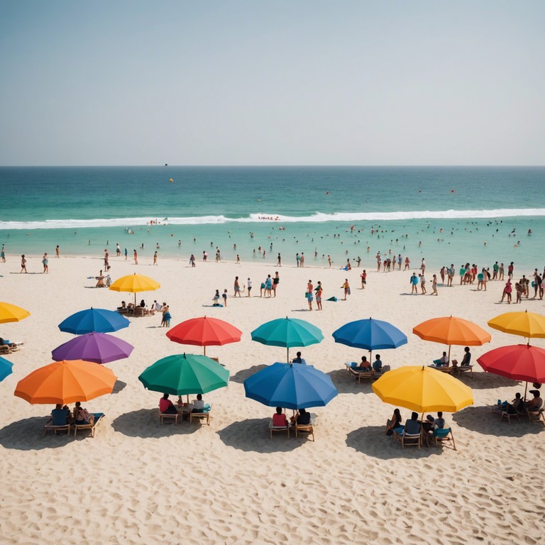 Ideal for creating a backdrop of relaxation and joy on a sunny beachside, this soundtrack uses the playful tones of the steelpan to lift spirits and enhance the holiday experience.