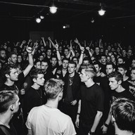 heart pounding, loud, raw emotion captured
