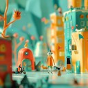 cheerful playful melody evoking magical toy shop antics