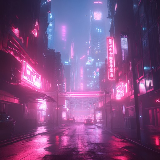This instrumental track immerses listeners in a mysterious journey through retro synth soundscapes, capturing the essence of neon lit streets and the secrets they hold beneath the glow.