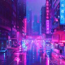 an upbeat dance pop instrumental that transports you to a vibrant city after dark