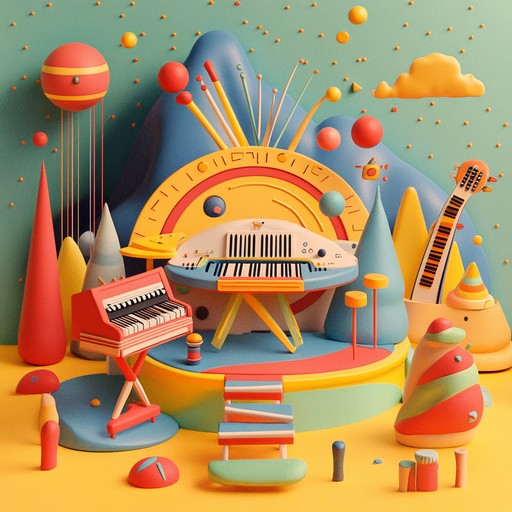 Combining the nostalgic sounds of toy instruments with futuristic synths, this piece takes listeners on an imaginative journey through an alien playground. Expect a surreal soundscape filled with whimsical melodies and enchanting atmospheres, transporting you to an uncharted cosmic playground.