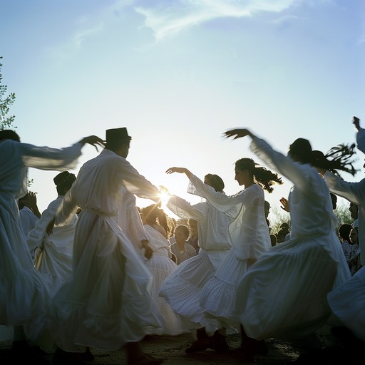 A vibrant, triumphant piece that encapsulates the spirit of celebration in jewish culture. It features lively klezmer melodies played with energetic rhythms, imbuing a sense of joy and triumph. The music weaves through traditional motives with rich layers of instrumentation, evoking images of community gatherings and festive parades. Perfect for capturing moments of victory and collective joy.