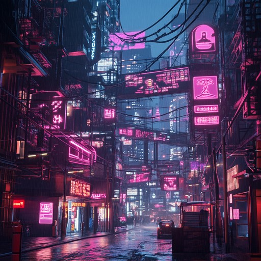 Bringing together the best of both worlds, this track merges the pulsating energy of cyberpunk with catchy, danceable funk elements. With its slick synth melodies, funky bass grooves, and powerful guitar chords, it creates an electrifying atmosphere ideal for vibrant cityscapes and action sequences.