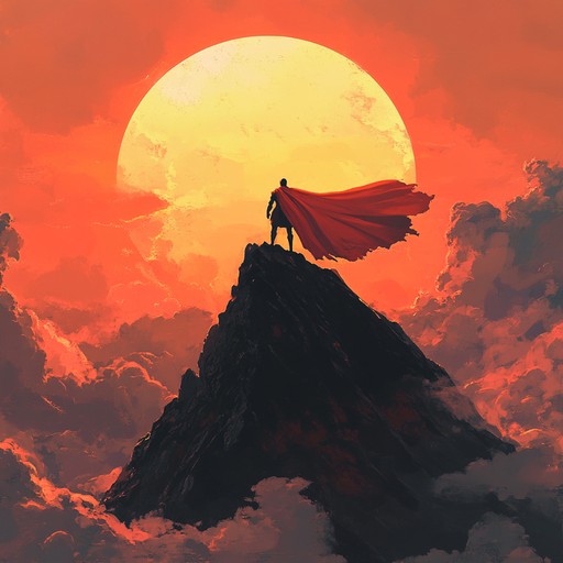 Embark on a heroic musical journey with this epic orchestral jingle. Featuring grand, uplifting melodies and powerful orchestration, it captures the spirit of adventure and bravery. Ideal for cinematic projects, game soundtracks, or any media seeking a bold and inspiring anthem.