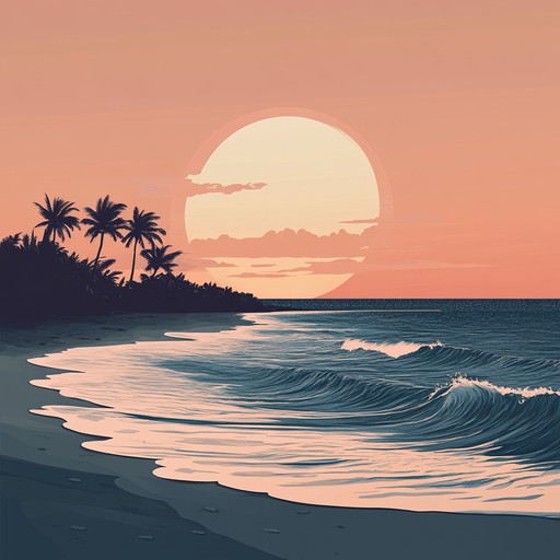 An instrumental reggaeton composition that combines gentle percussive beats with mellow tropical melodies, evoking the peaceful ambiance of a serene caribbean evening.