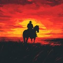 powerful country instrumental inspired by wild horses and open fields