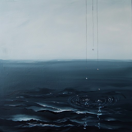 This instrumental capriccio captures the sound of gentle ocean rain, evoking the imagery of teardrops falling gracefully into the vast blue sea. The piece uses minimalist arrangements to portray vastness and solitude, merging the melancholic beauty of nature with a sense of serene melancholy.