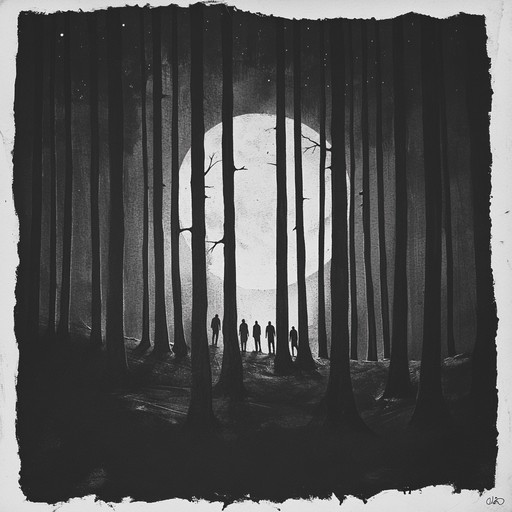 A haunting instrumental piece that combines eerie melodies with unconventional folk instruments, leading listeners through a mystical forest inhabited by ancient spirits.