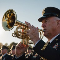 heroic symphonic metal with trumpet