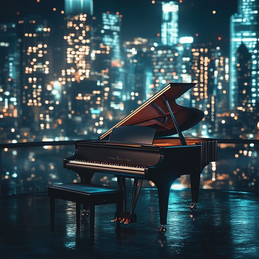 A smooth, refined hiphop instrumental combining mellow beats with elegant piano, evoking the city's nighttime allure. Dreamy harmonies and sophisticated rhythms create a laid back, relaxing atmosphere.