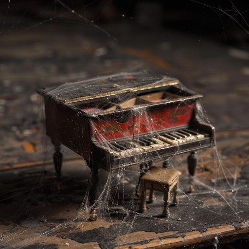 This track features eerie, childlike melodies played on glockenspiels, toy pianos, and music boxes. These innocent sounding instruments create a spine chilling atmosphere when combined with distorted and dissonant undertones. The track builds a sense of suspense and unease, evoking images of haunted nurseries and broken playthings coming to life.