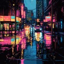 energetic funk journey through city lights