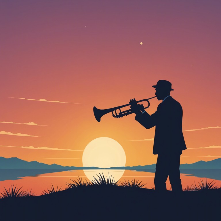 This track combines a reflective and somber mood with patriotic motifs, incorporating a solo trumpet to echo the valiance and sacrifice of fallen heroes. The music is intended to evoke a sense of honor, remembrance, and a quiet pride in the listener, making it suitable for memorial events or reflective moments.