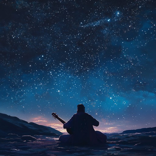 This piece evokes the vast, sweeping landscapes of the arabian desert, capturing the essence of a starlit night with traditional arabic folk melodies that tell stories of ancient times. The music serves as a bridge between the past and the present, using authentic sounds to create a timeless experience.