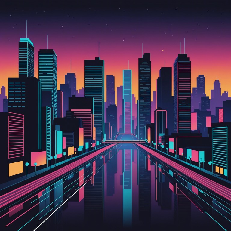 In a landscape where the neon lights flicker and cast long, eerie shadows, the music captures a sense of urgency and unresolved tension. Aggressive drum patterns intertwine with the enigmatic vibe of a pulsating bassline, evoking a feeling of being in a high speed chase through a futuristic cityscape at night.