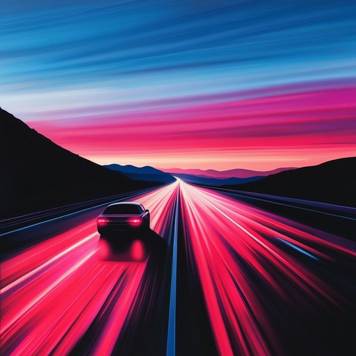 Experience the thrill of a night drive with aggressive synths and pulsating rhythms, creating an exhilarating new wave journey that feels like pure escapism.