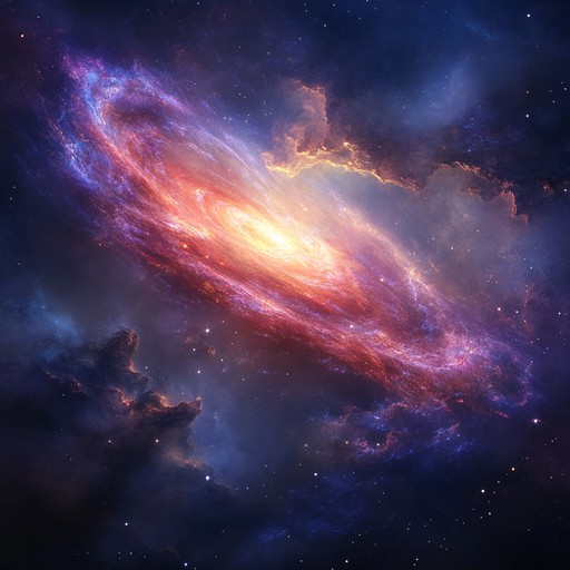 An awe inspiring epic edm track that takes listeners on a cosmic journey through deep space, powered by intense driving beats, sweeping synths, and dramatic drops. It builds momentum with energetic rhythms and a futuristic soundscape, evoking feelings of amazement and grandeur.