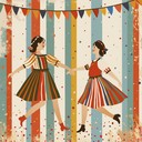 lively and festive german schlager instrumental