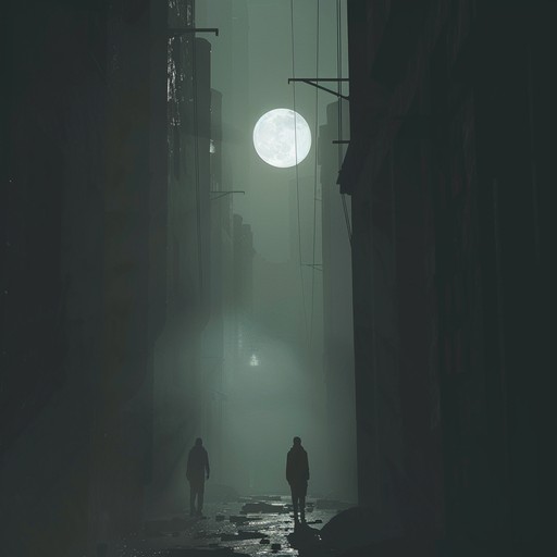 Discover the hidden narratives of the urban night as deep beats, and synthetic textures guide your exploration. The eerie and mysterious elements blend to create an instrumental hip hop track that feels like wandering through shadowy alleys and discovering the city's hidden stories.